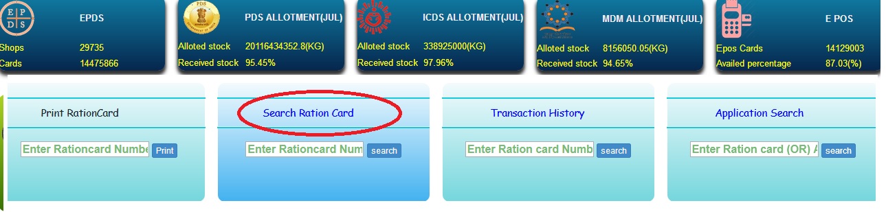 Epds ap gov in Ration Card Application Status Andhra Pradesh Status 